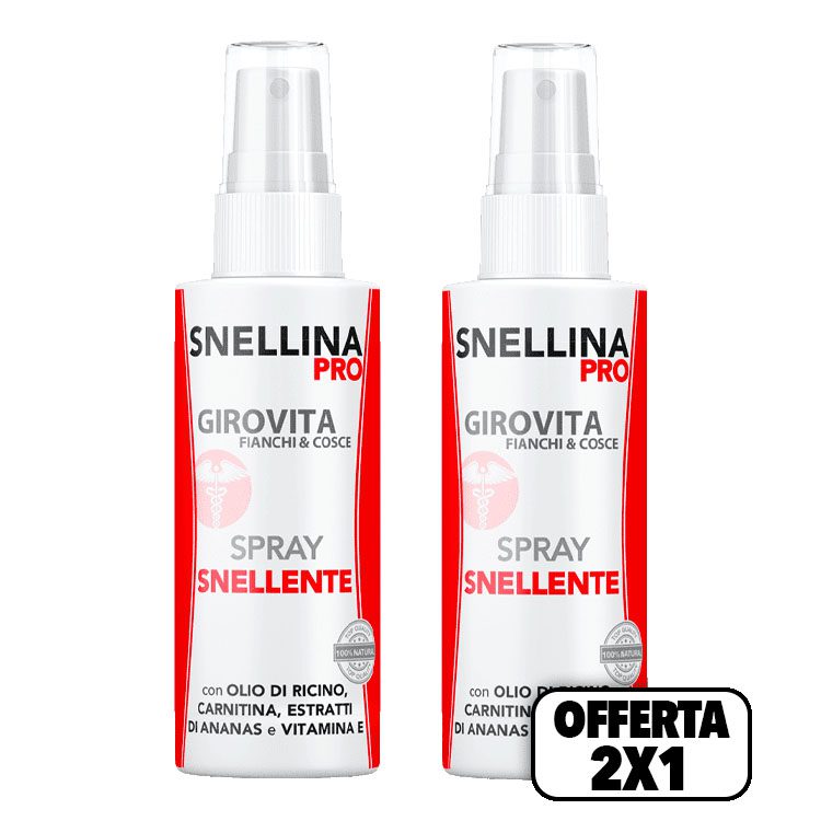 Snellina Pro Spray Snellente Girovita Fianchi e Cosce